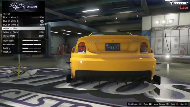 Benefactor Feltzer CUSTOM-BUILD Grand Theft Auto 5 смотреть онлайн