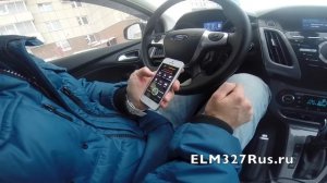 Подключение ELM327 WiFi к автомобилю Ford Focus 3 через iPhone