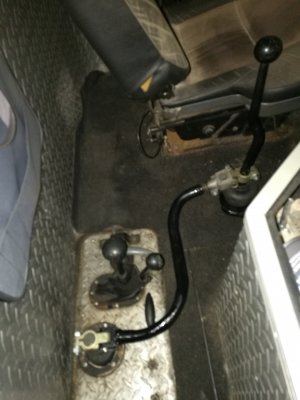 ГАЗ 66 КПП РУКОЯТКА