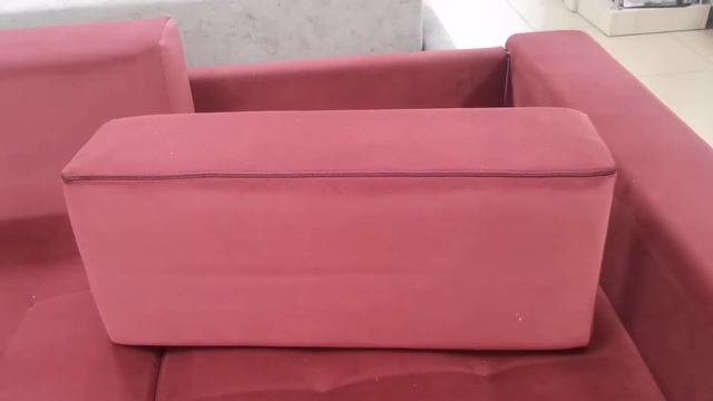 169835 "ВИРДЖИНИЯ-М" диван угловой (пруж.блок) + 3 подушки (поролон) ПРАВЫЙ "Г". Цвет: 1н категория смотреть онлайн