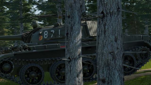 Wiping Out an Entire Tank Platoon in a T-55 - GHPC смотреть онлайн