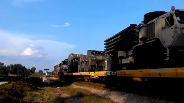 Ns Go Rail Unit trailing on W830 in Pembroke nc