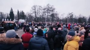 Флешмоб на Масленицу (Москва)