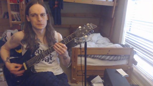Cool Metal Jam - Thrash/Groove/Metalcore Rhythm Guitarist Improv - Schecter C1 Guiar - Twitch VOD смотреть онлайн