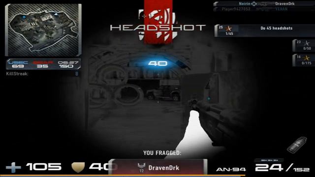 Contract Wars Client - evac (30-59) 3 prokills смотреть онлайн