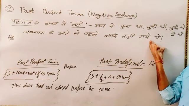 Past perfect tance (Negative sentence/ interrogative sentence) in Hindi смотреть онлайн