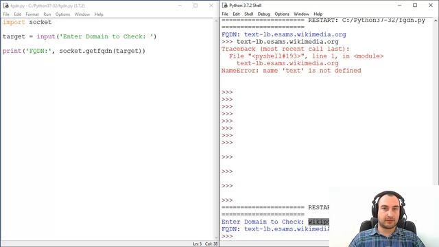 How To Get Fully Qualified Domain Name - Python FQDN смотреть онлайн