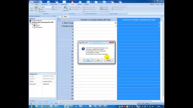 How to analyse data using the Chi Squared test смотреть онлайн