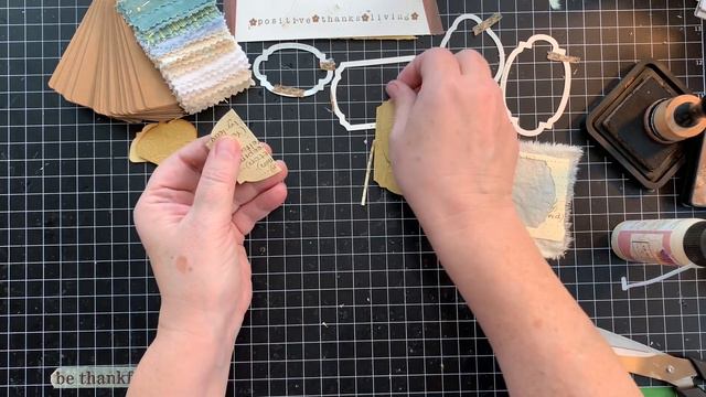 Tabs from die-cut shapes - for journal cards and tags in your Junk Journals. смотреть онлайн