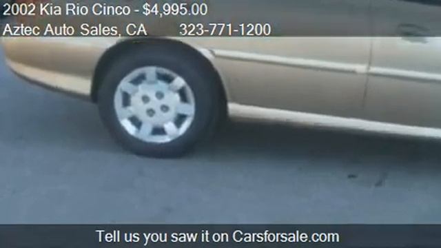 2002 Kia Rio Cinco Wagon - for sale in Bell, CA 90201 смотреть онлайн