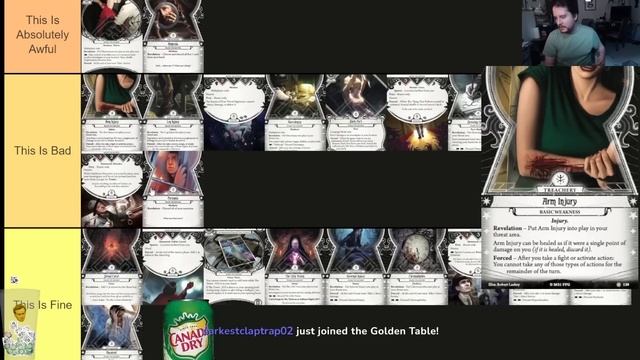 How scary is each Random Basic Weakness? (Arkham Horror: The Card Game) смотреть онлайн