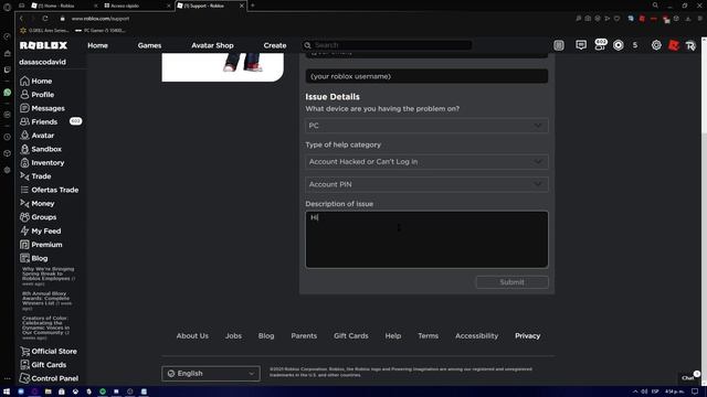 HOW TO RESET YOUR ACCOUNT PIN IN ROBLOX 2021 смотреть онлайн