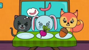 Изучаем фигуры, учим цвета, объем, мультики для детей