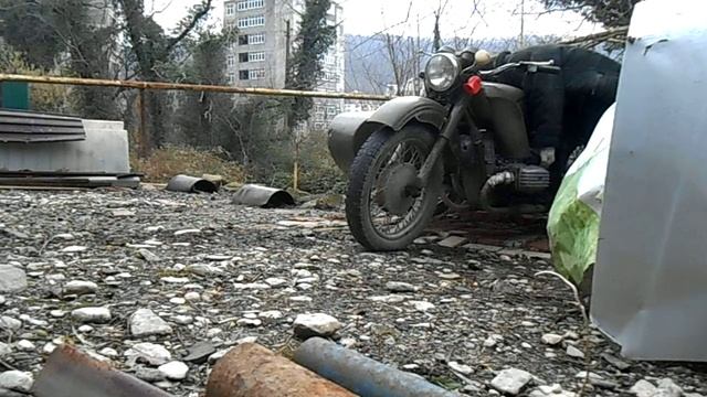 подготовка мотоцикла Днепр к поездке смотреть онлайн