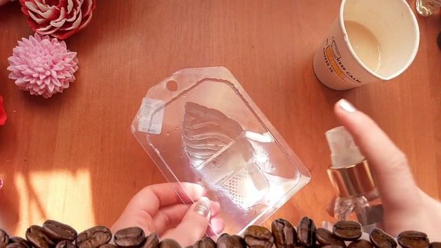 Кофейное мыло-скраб. Мыловарение.Как сделать мыло-скраб своими руками .soap смотреть онлайн