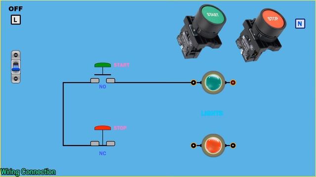 How the Push Button Works || Electrical Simulation смотреть онлайн