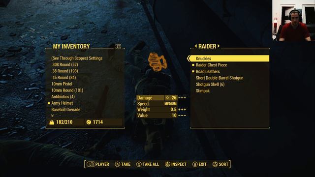 Fallout 4 Surival Difficulty Permadeath with Mods Part 16, buying Fallout London Guns смотреть онлайн
