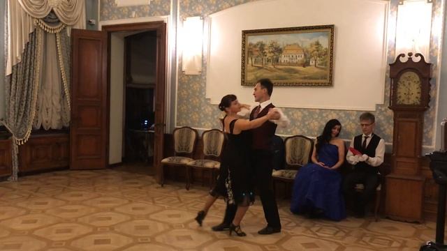Венский вальс на балу в усадьбе Немцевичей 2019.10.19 смотреть онлайн
