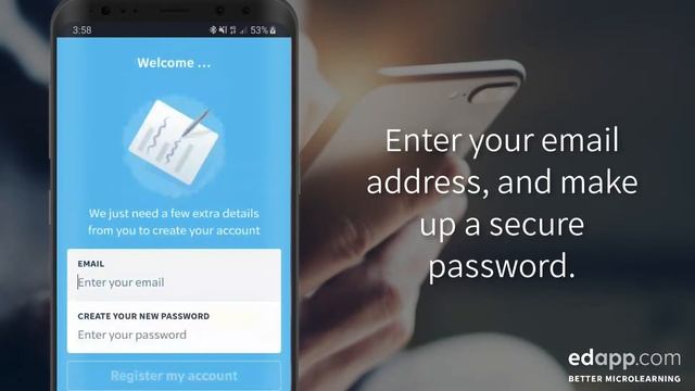 How to sign up to EdApp with an Invite Code смотреть онлайн