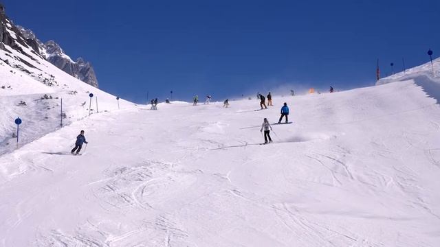 Winter In The Alps 4K | Relaxing Piano Music Along With Beautiful Nature Winter Videos - 4k Videos