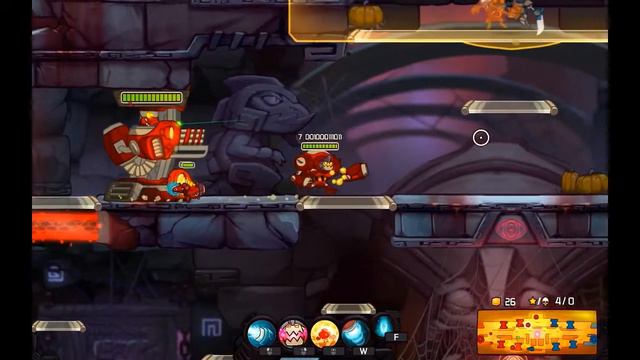 Awesomenauts Bot Gameplay w/ C0r3 Sanity #4 Part 1 Clunk!!! смотреть онлайн