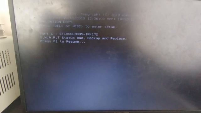 Solucion a error smart status bad, backup and replace смотреть онлайн