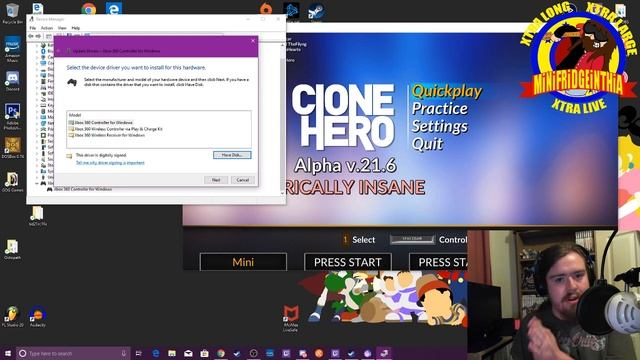 A Clone Hero Tutorial - Connecting your Guitar Hero Live controller to Clone Hero смотреть онлайн