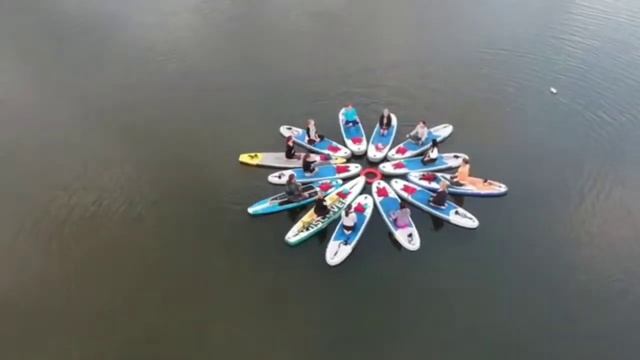 SUP-йога в Коломне 16.08.2018 смотреть онлайн