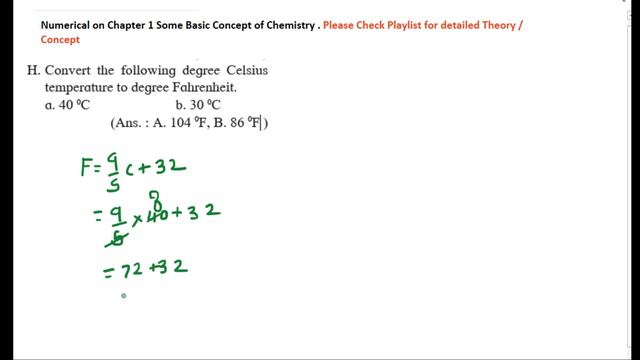 Convert the following degree Celsiustemperature to degree Fahrenheit.a. 40 0C b. 30 0C(Ans. : A. 10 смотреть онлайн