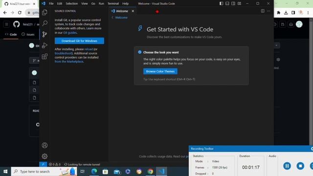 CLONE REPOSITORY FROM GITHUB TO VISUAL STUDIO CODE! (NEW GUIDE) смотреть онлайн