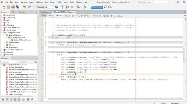 JAVA Tutorial 4 - Java And MySQL - How To Insert Update and Delete record [ With Source Code ] смотреть онлайн