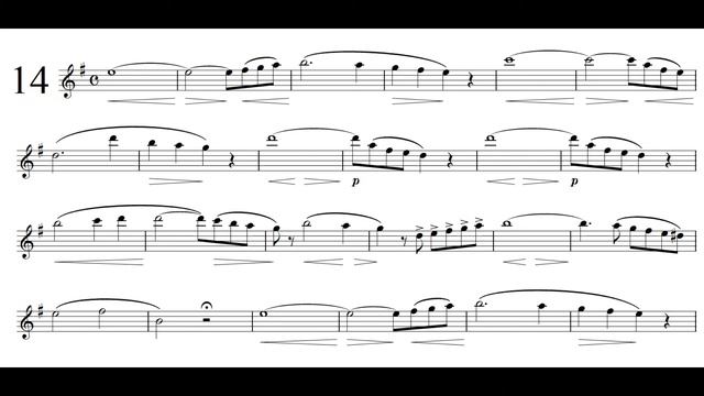 Concone 50 No.14 - Solo Piccolo смотреть онлайн