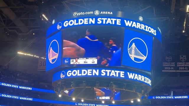 NBA Playoffs 2023: Lakers Vs Warriors   Semifinals Game 4: National Anthem And Players Intro