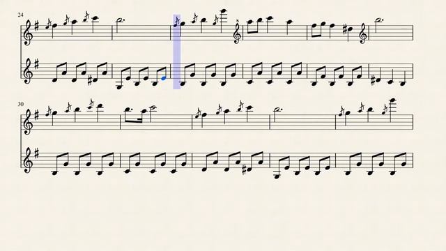 Flute and Clarinet Duet Theme and Variations смотреть онлайн