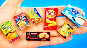 Мини Еда своими руками для Кукол 7 Идей как сделать миниатюрную еду из легкого пластилина