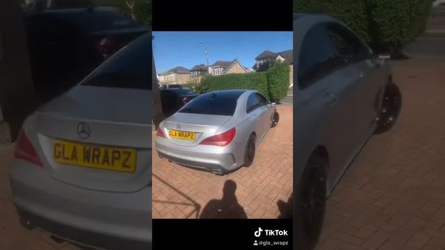 Mercedes CLA Roof Wrap