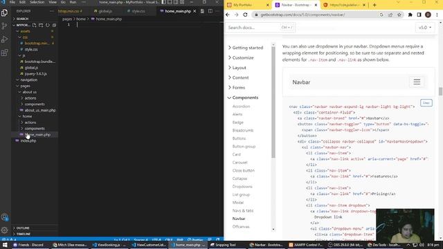 Part 2 PHP with JQuery - Bootstrap 5 Setup. смотреть онлайн