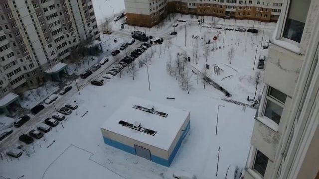 Вид из 25 дома с 17 этажа. смотреть онлайн