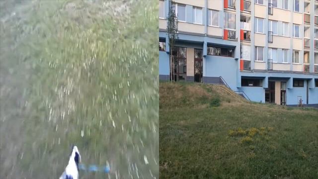 Xiaomi Mi Drone Mini - View from two cameras смотреть онлайн