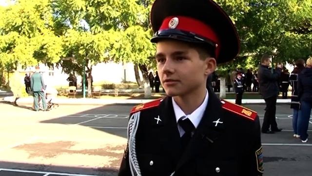 В Крымске присягу дали 50 воспитанников филиала Кубанского казачьего кадетского корпуса. смотреть онлайн