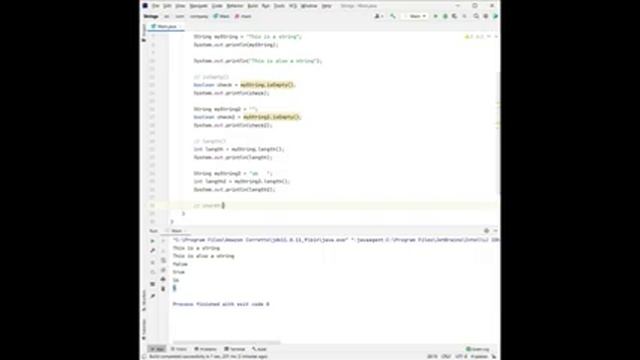 String - Basic Java Tutorial 06 смотреть онлайн