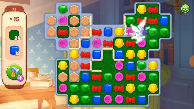 Homescapes Level 73 - How to complete Level 73 on Homescapes смотреть онлайн