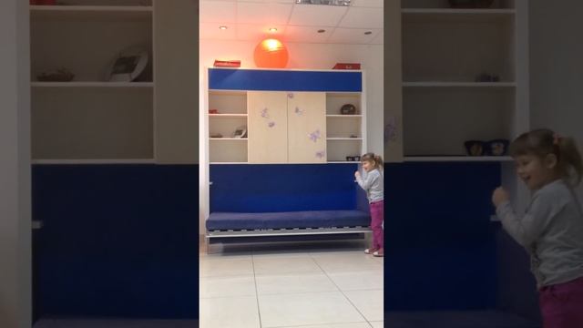 Односпальная кровать трансформер купить в Краснодаре от компании интеллект-мебель смотреть онлайн