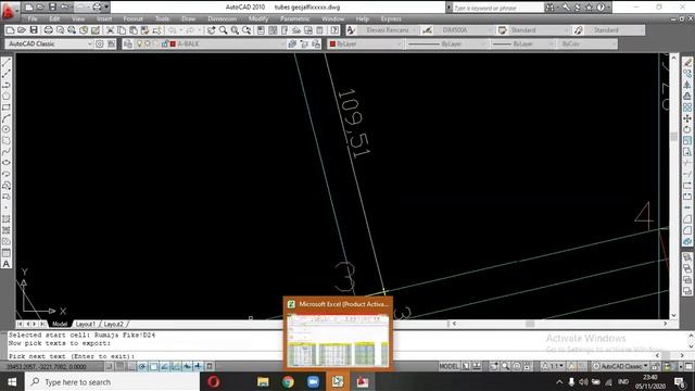 Cara Cepat Import Dimensi AutoCad ke Excel | Geometri Jalan #3 смотреть онлайн