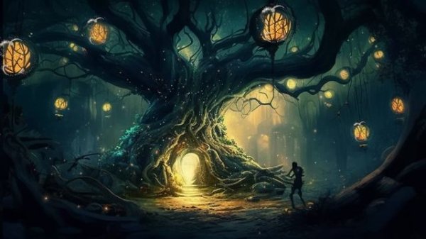 Magical Fairy Forest ? Fantasy Music & Nature Sound | For Sleep, Dreamy, Relaxation