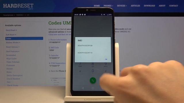 How to Locate IMEI & SN on UMIDIGI A3 – IMEI Status смотреть онлайн