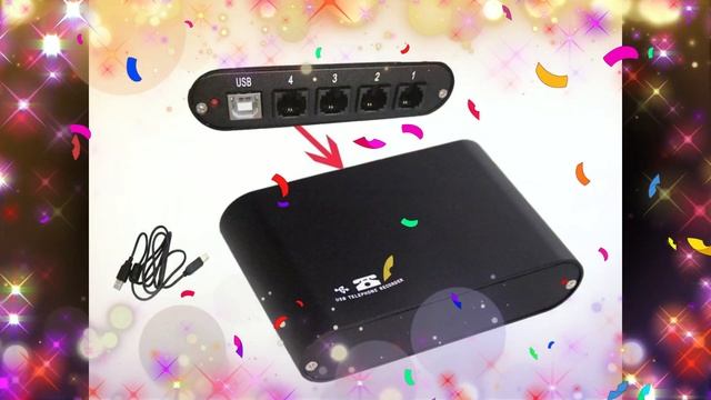 PC USB 4 Port Telephone Phone Call CRM Management Recorder Logger Recording box смотреть онлайн