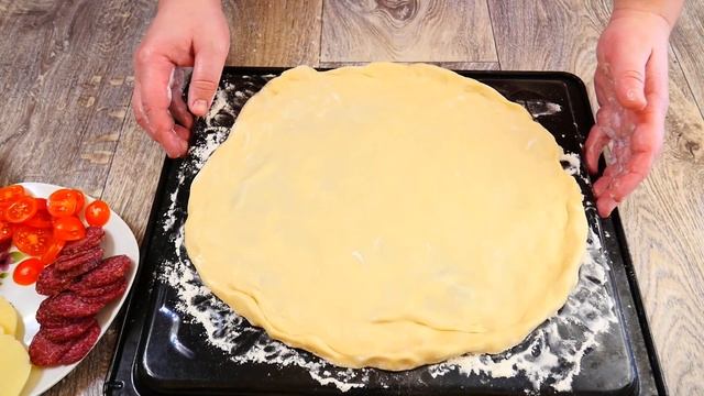 Моя Пицца Pepperoni! Ищу идеальное тесто для пиццы ) Без Дрожжей смотреть онлайн