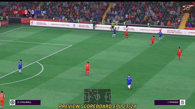 FIFA 22 NEW SCOREBOARD EPL 23/24 By VIP3ER TU 17 #fifa22