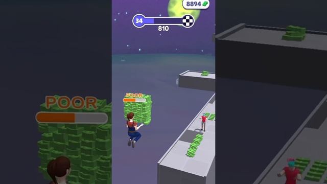 Money Run 3D | All Levels Gameplay Walkthrough (iOS, Android) #9 смотреть онлайн